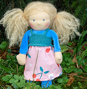 Puppen nach Waldorf Art, Susis Puppenglueck