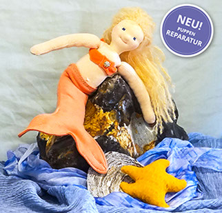 Puppen nach Waldorf Art, Reparatur Waldorf Puppen, Susis Puppenglueck