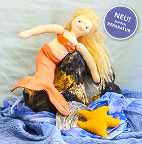 Puppen nach Waldorf Art, Reparatur Waldorf Puppen, Susis Puppenglueck